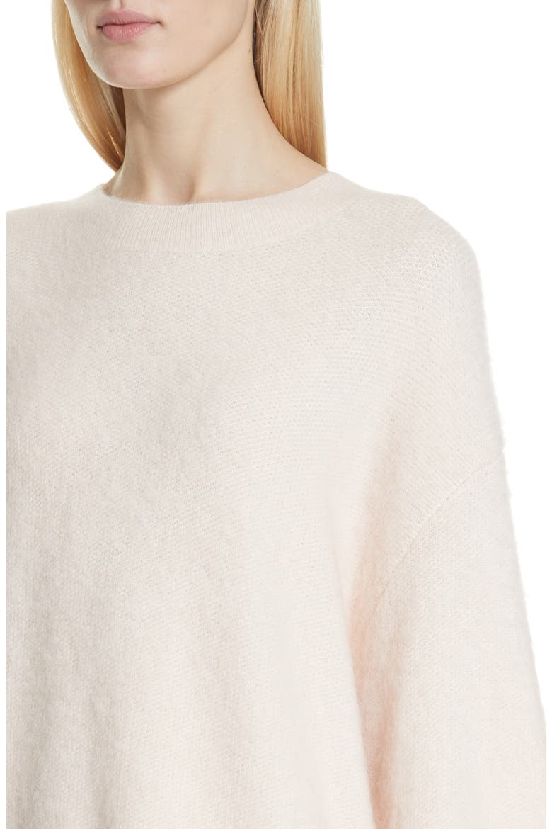 Oversize Sweater, Alternate, color, DESERT ROSE/ CREAM