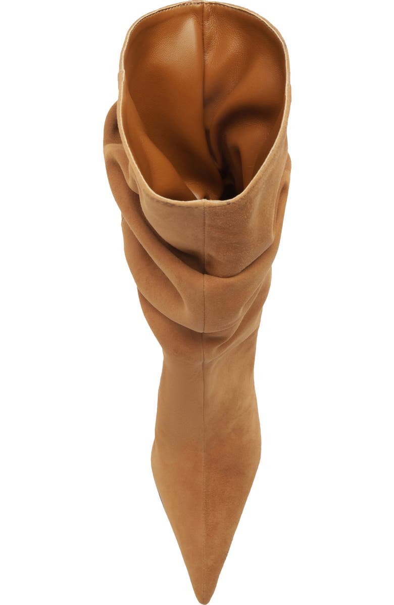 Schutz Siena Slouch Wedge Bootie, Alternate, color, Wood