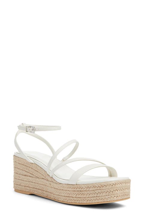 Coco Espadrille Ankle Strap Platform Wedge Sandal (Women)