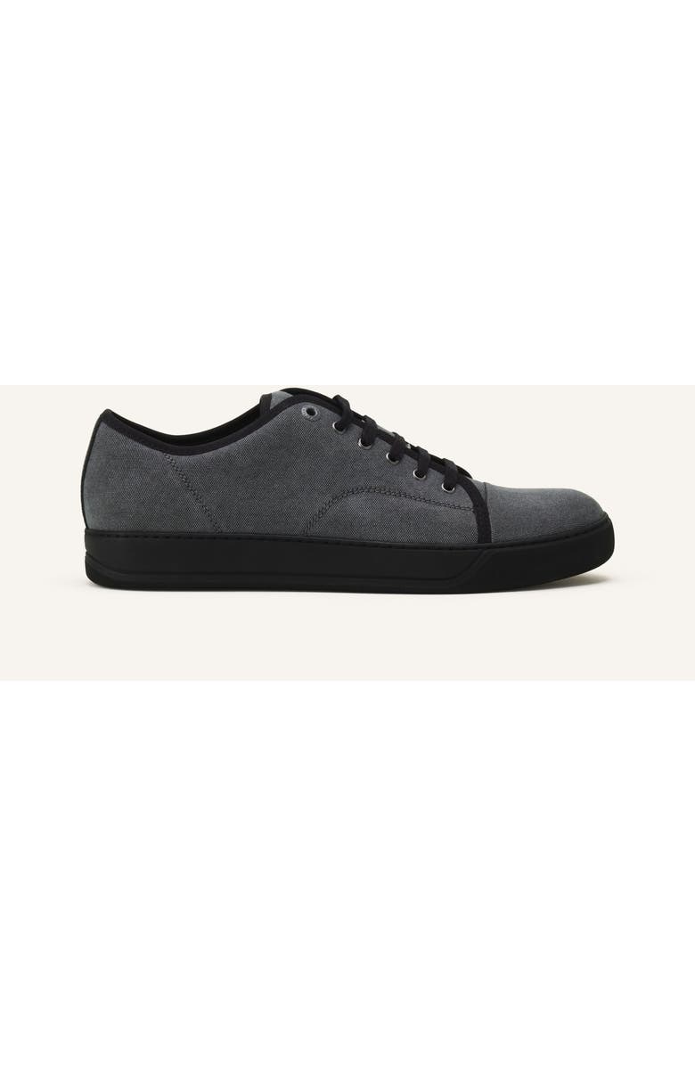 Lanvin Dbb1 Canvas Sneakers, Main, color, Black/Anthracite