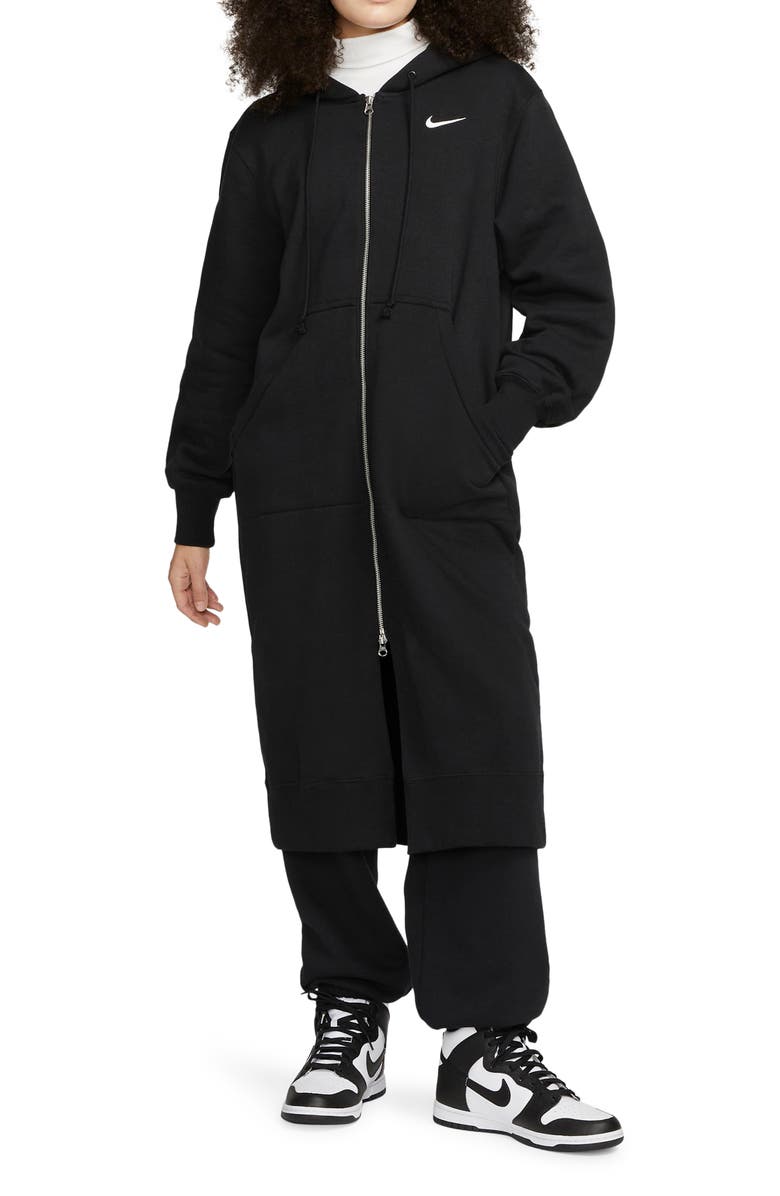 Nike Sportswear Phoenix Long Zip Hoodie, Main, color, 