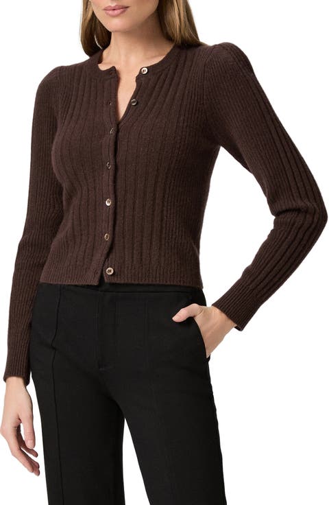 Allessandro Rib Cashmere Cardigan