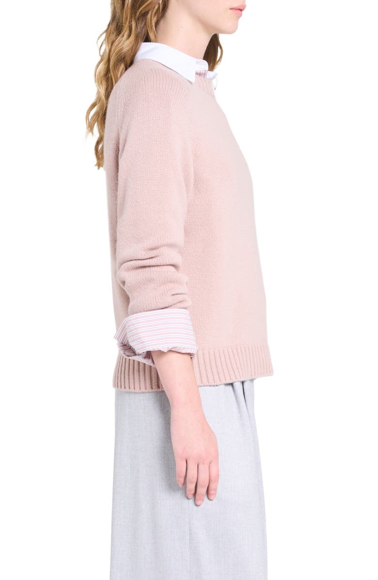 TWP New Jill Cashmere Sweater, Alternate, color, Blush