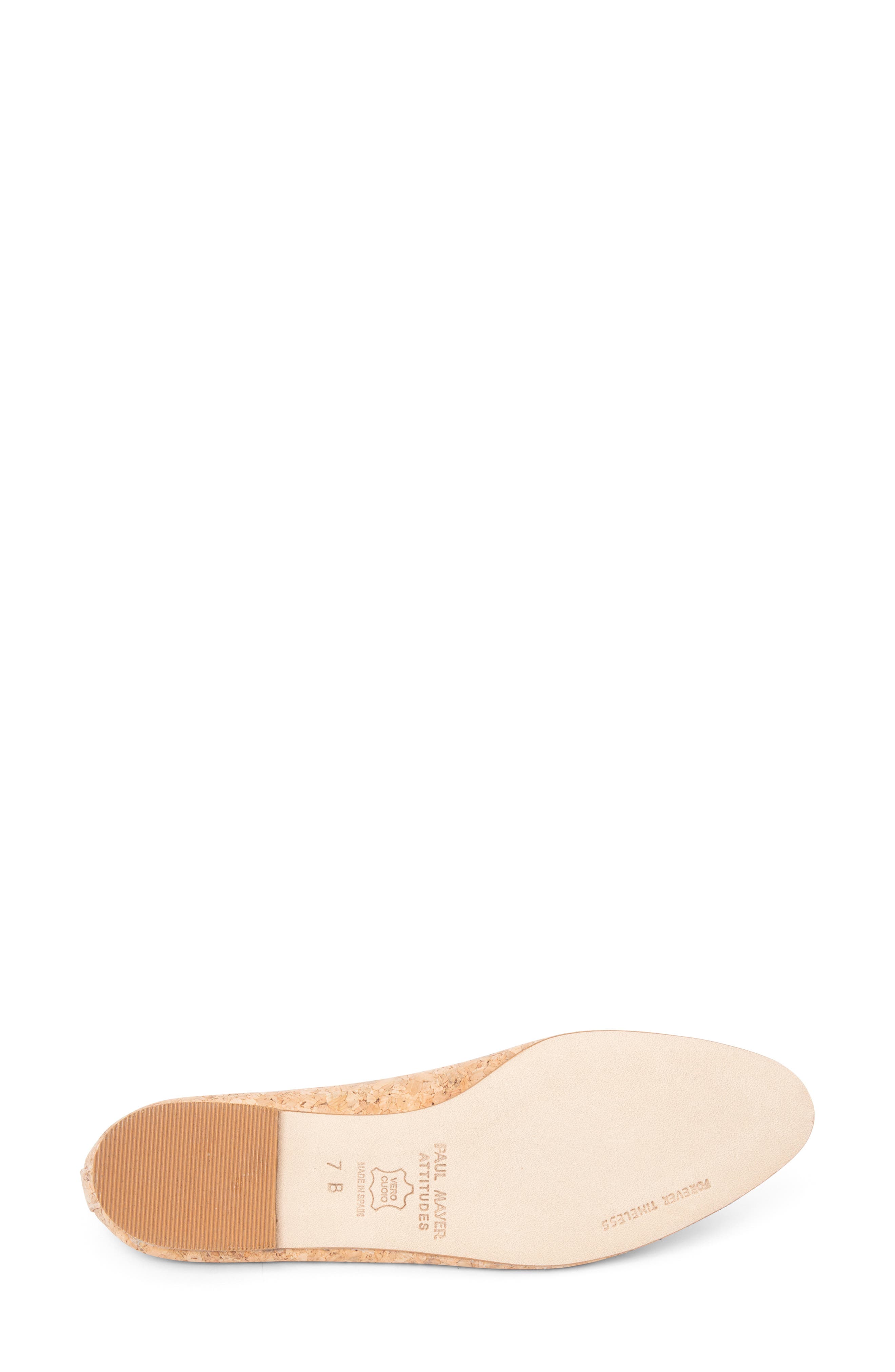 PAUL MAYER Love Ballet Flat, Alternate, color, Ceramic/ Cork