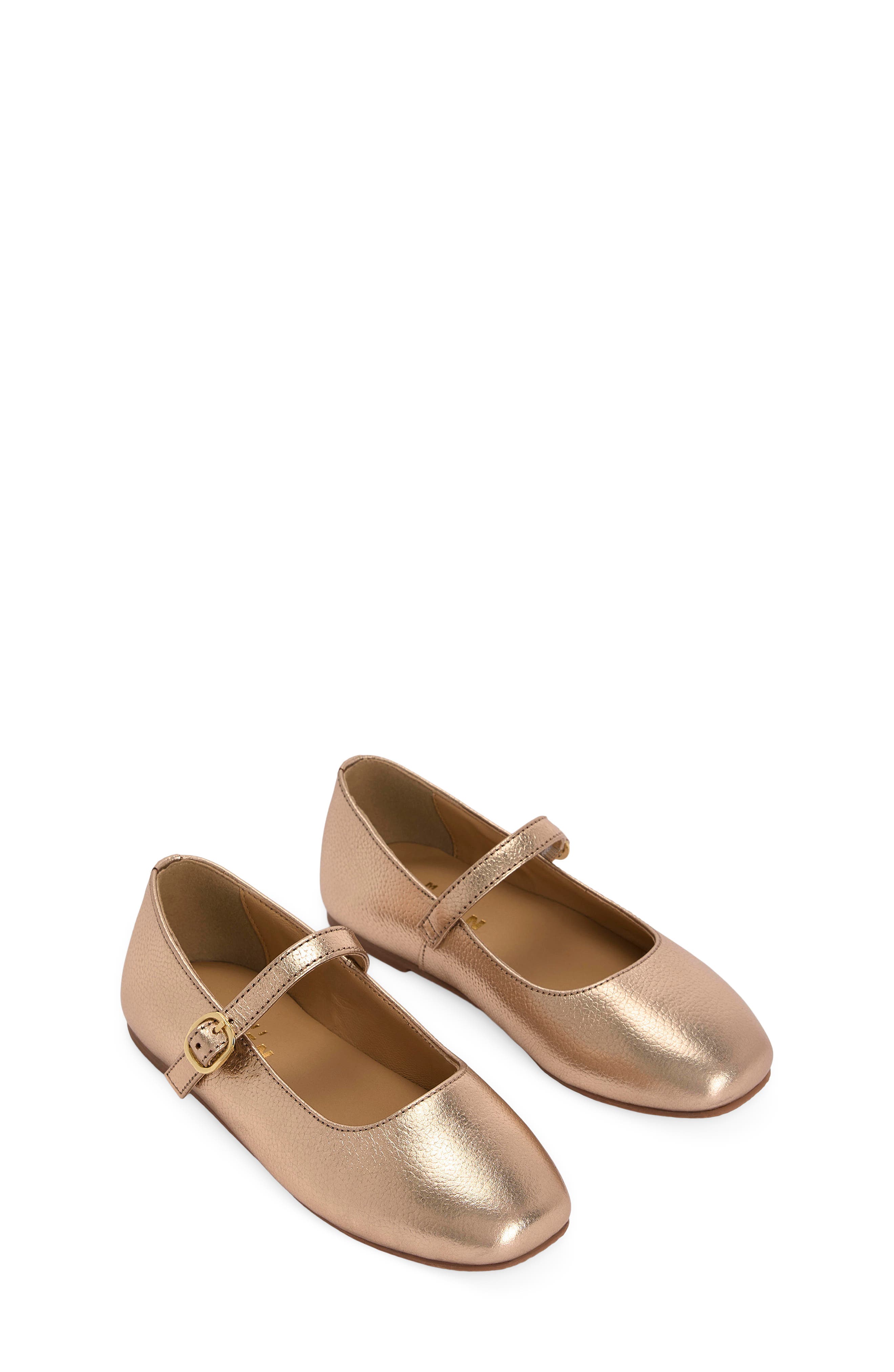 Kids' Mary Jane Flat, Main, color, GOLD