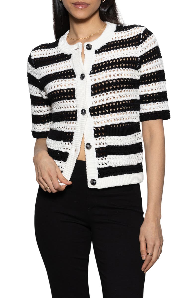 Sanctuary Open Stitch Cardigan, Main, color, 