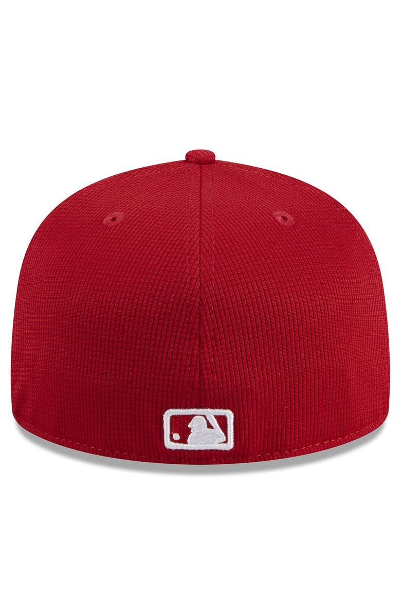 New Era Men's New Era White Cincinnati Reds 2024 Batting Practice 59FIFTY Fitted Hat, Alternate, color, White