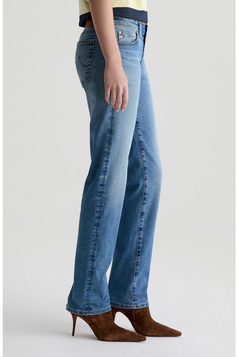 Sandra Low Rise Slim Straight Leg Jeans, Alternate, color, 15 YEARS AVIATOR