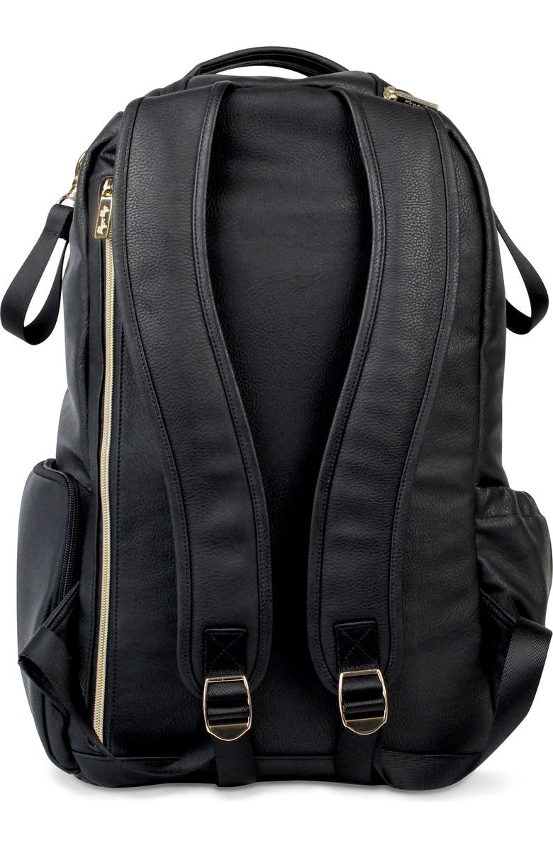 Itzy Ritzy Boss Faux Leather Diaper Bag, Alternate, color,