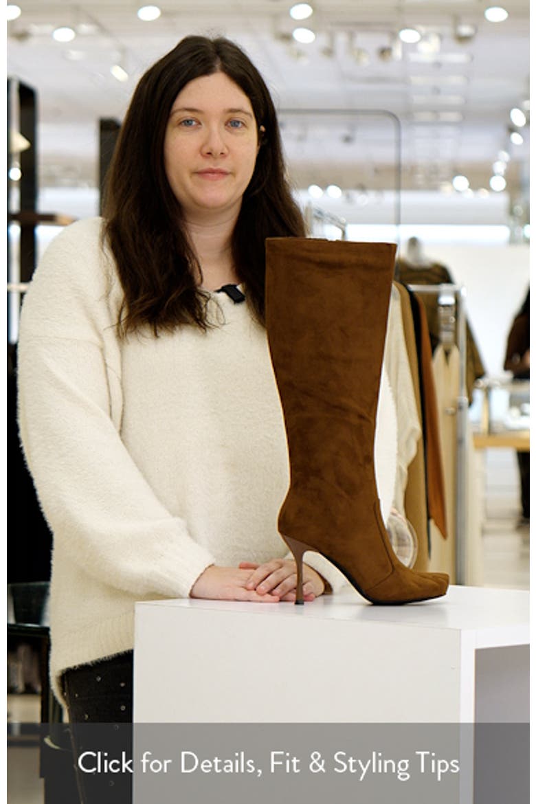 Conform Embossed Toe Knee High Boot video
