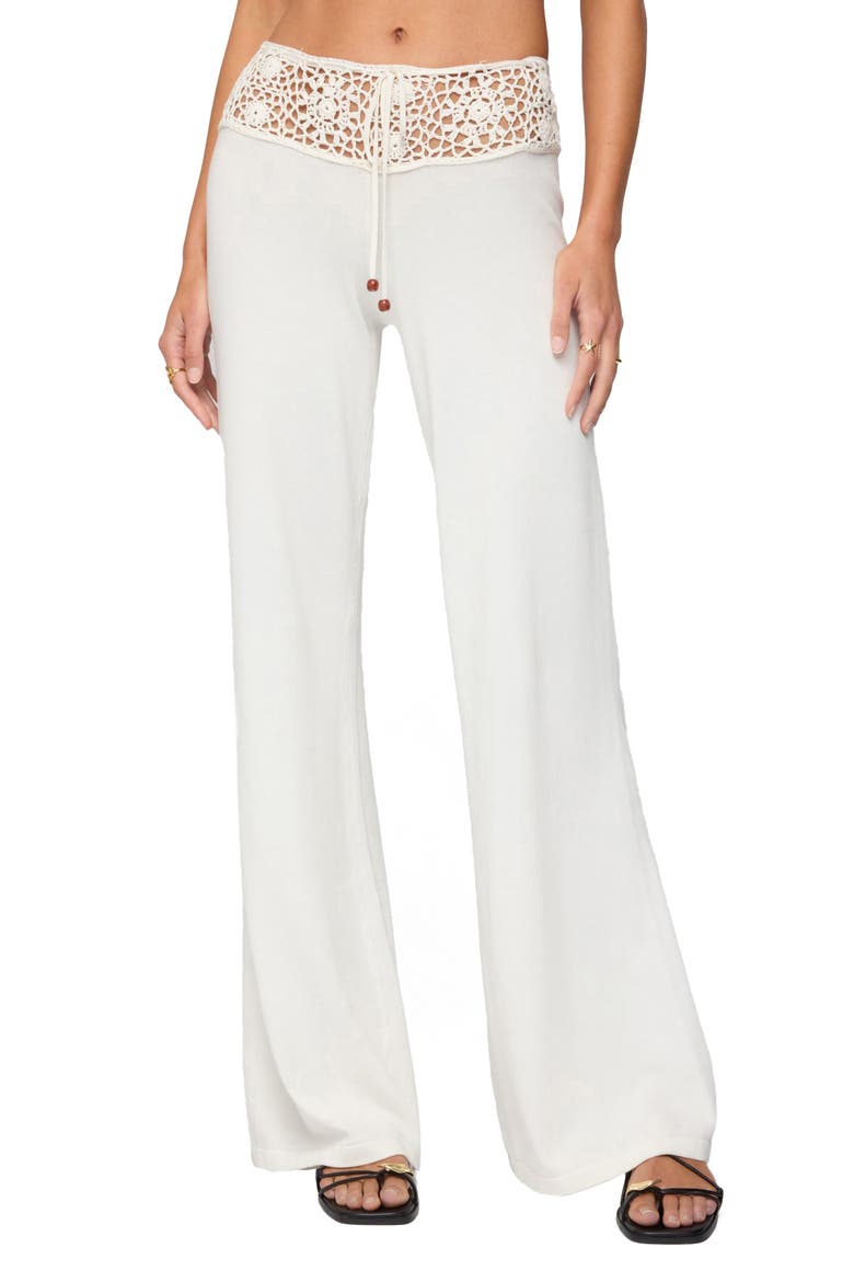 Kirsty Crochet Waist Pants (Women) | Nordstrom