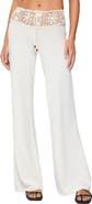 EDIKTED Kirsty Crochet Waist Pants