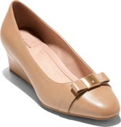 Cole Haan Malta Bow Wedge Pump
