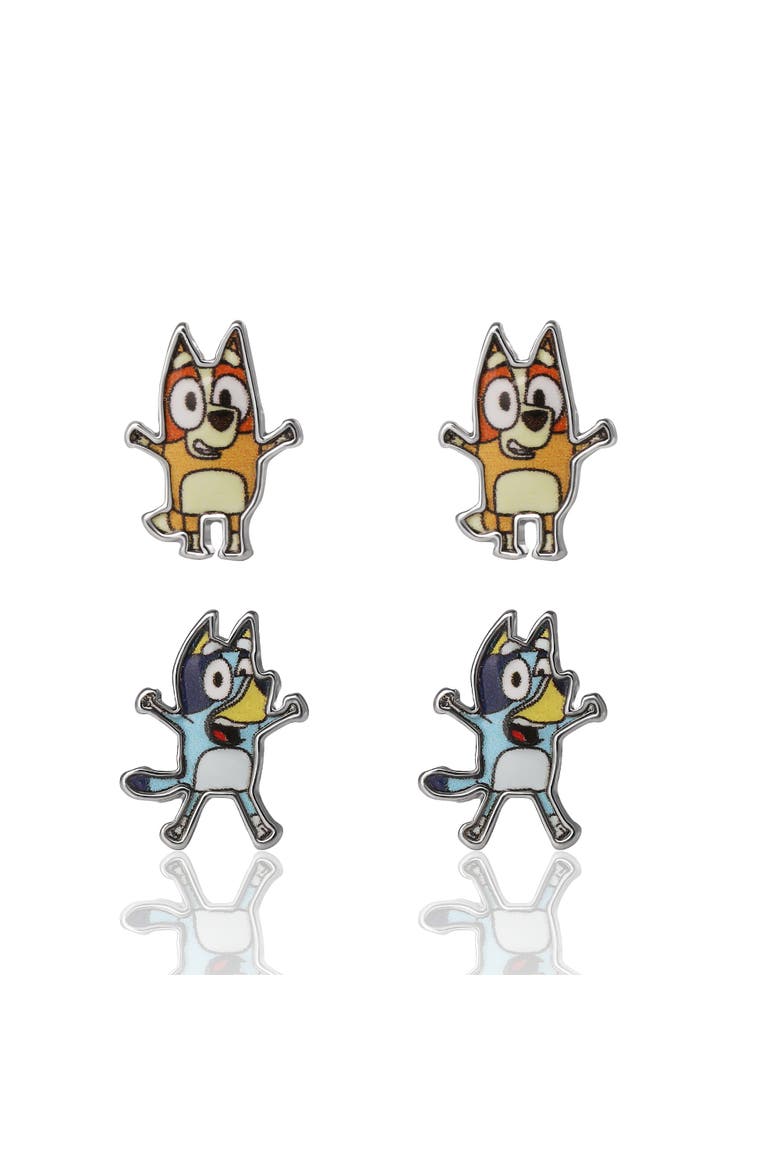 4-Pack Stud Earrings Set, Main, color, Multi
