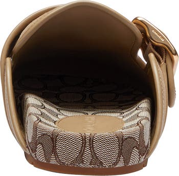 Archival Buckle Mule