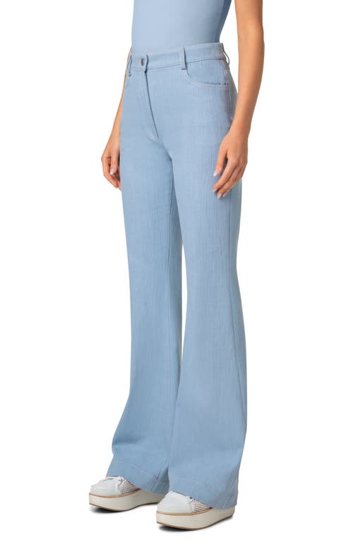 Akris Punto Courtney Tailored Bootcut Jeans In Sky
