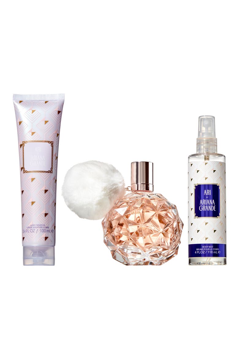 Ari Eau de Parfum 3-Piece Set, Main, color, NO COLOR