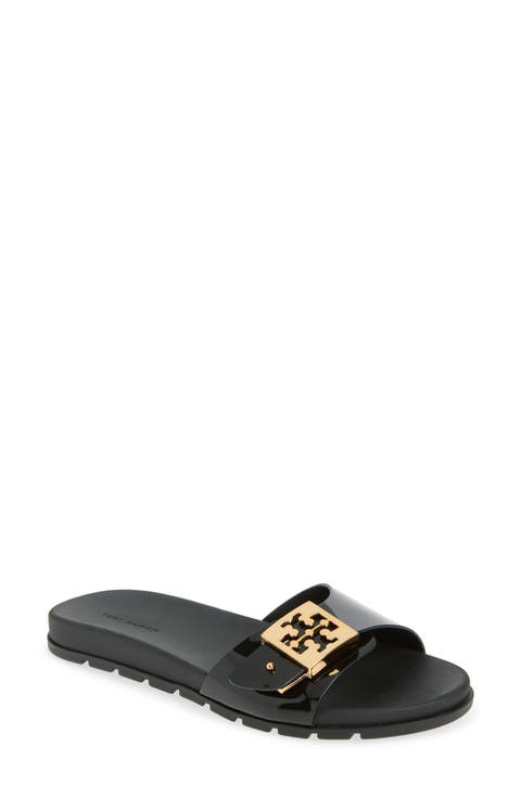Buckle Slide Sandal (Women)