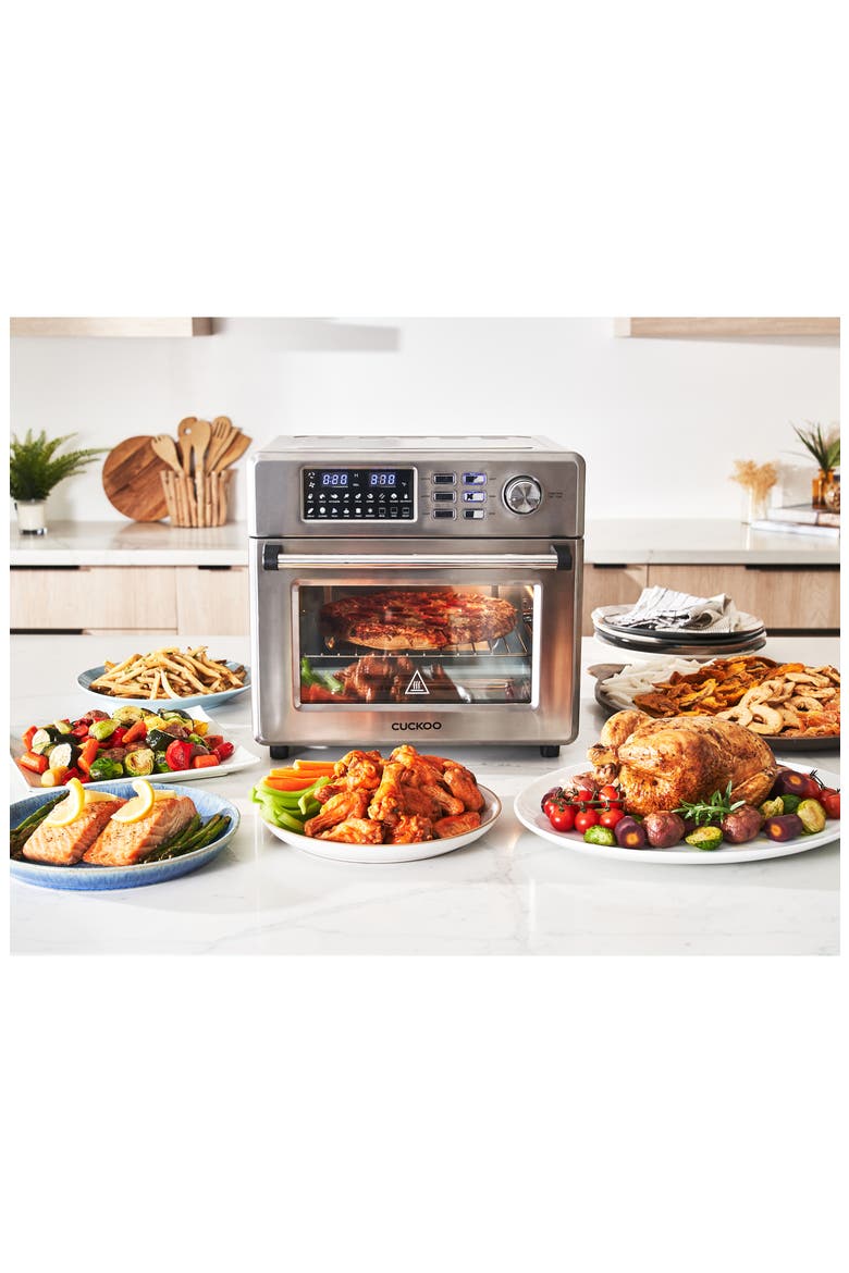 Multi-Function Large Air Oven, Alternate, color, SILVER