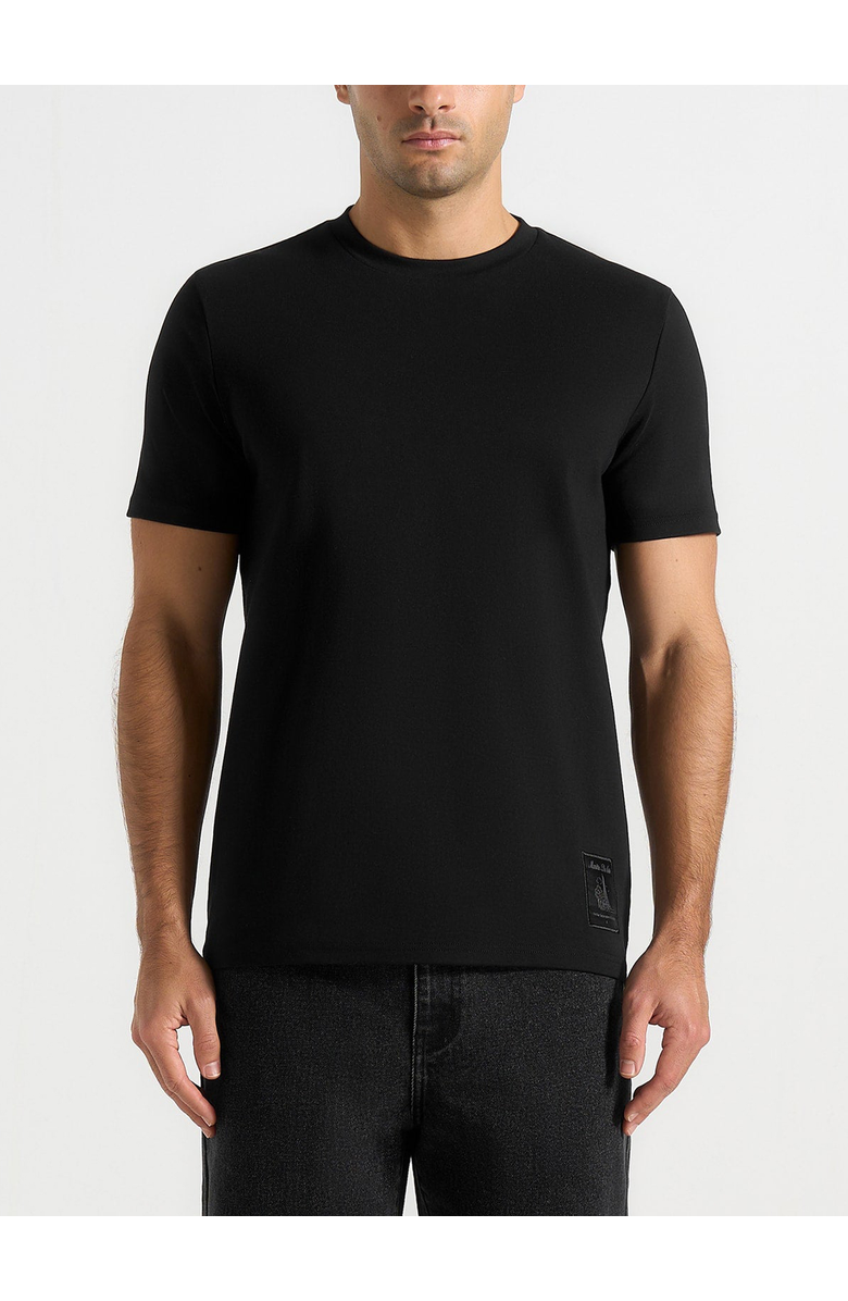 Manière De Voir Regular Fit Cotton T-Shirt, Main, color, Black