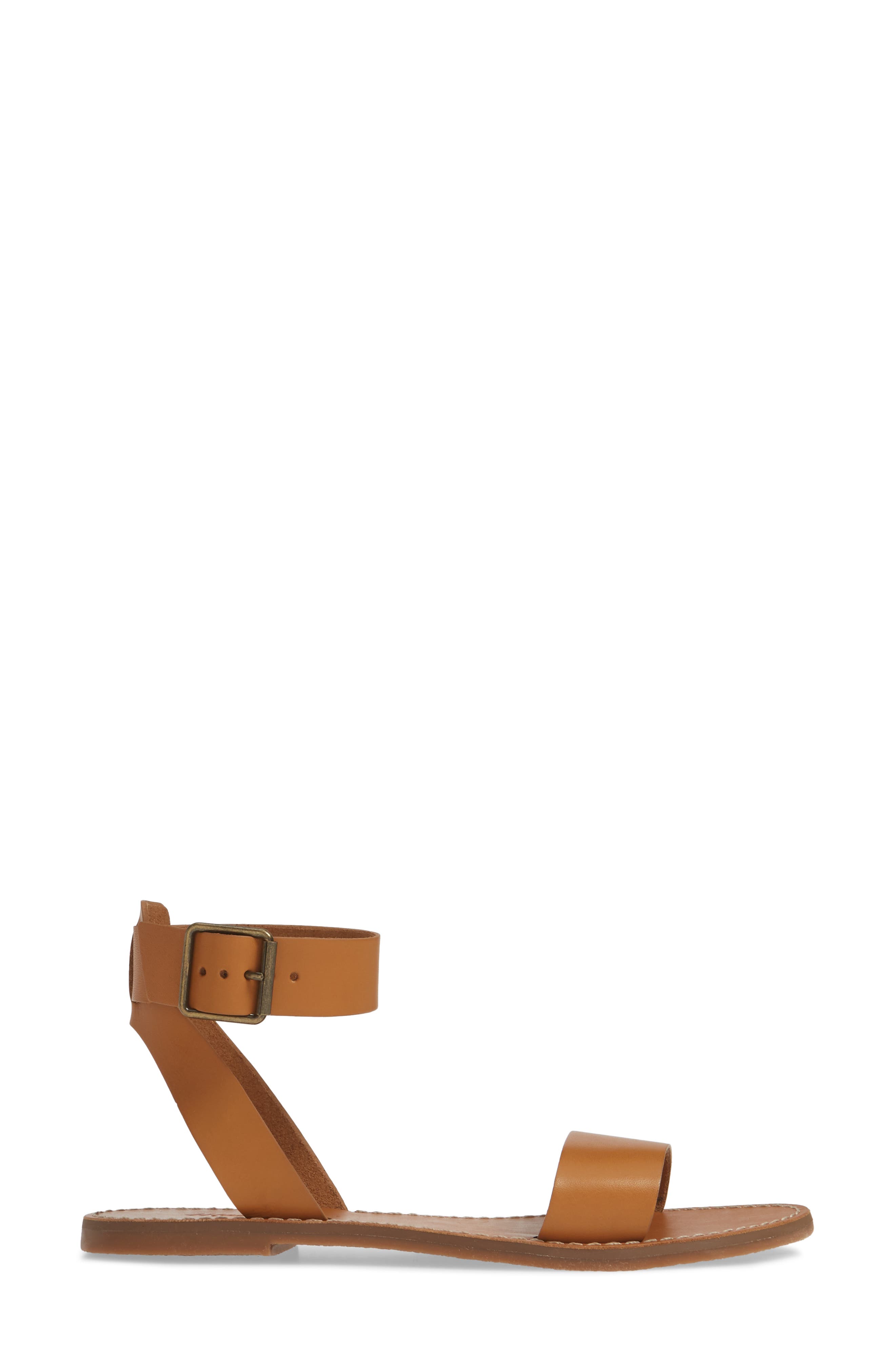 The Boardwalk Ankle Strap Sandal, Alternate, color, DESERT CAMEL