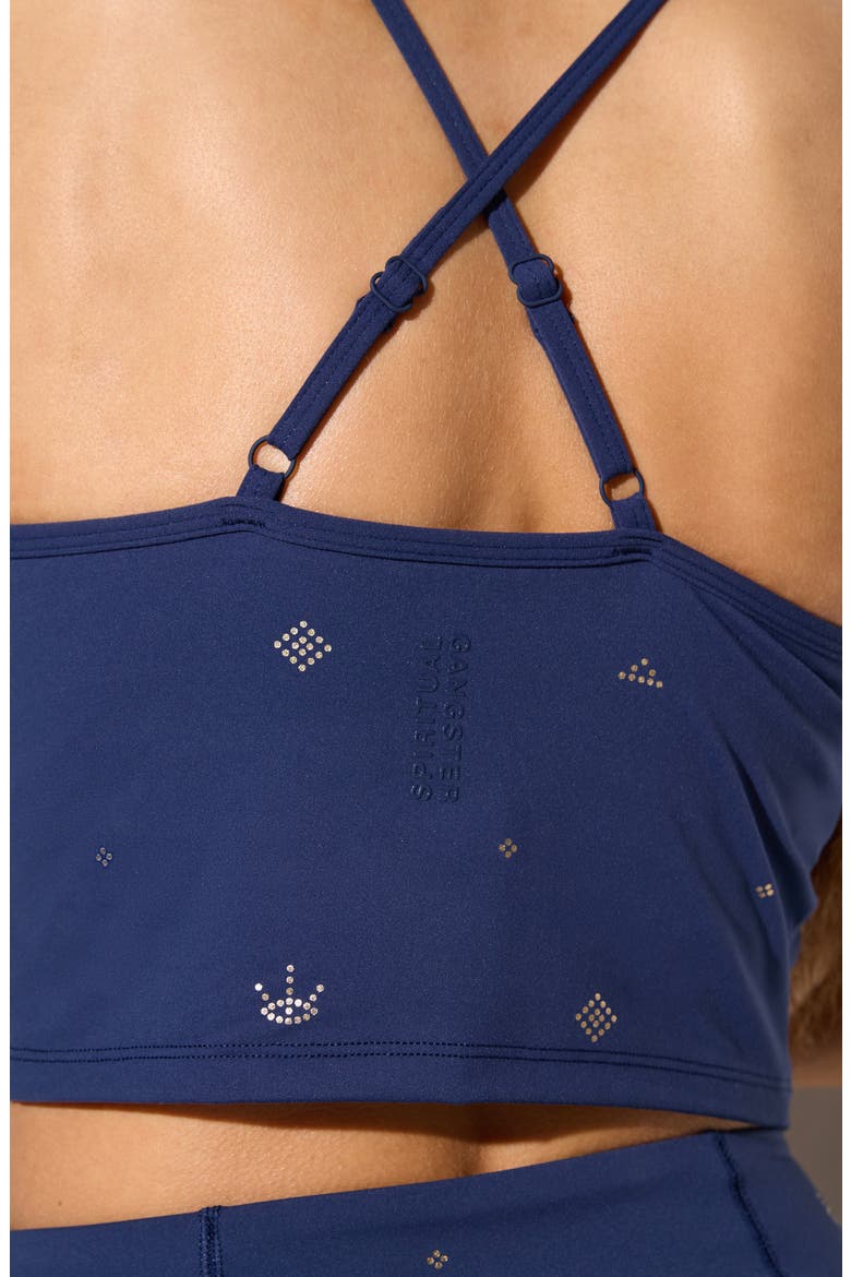 Sacred Prism Wilder Performance Crop Tank, Alternate, color, INDIGO