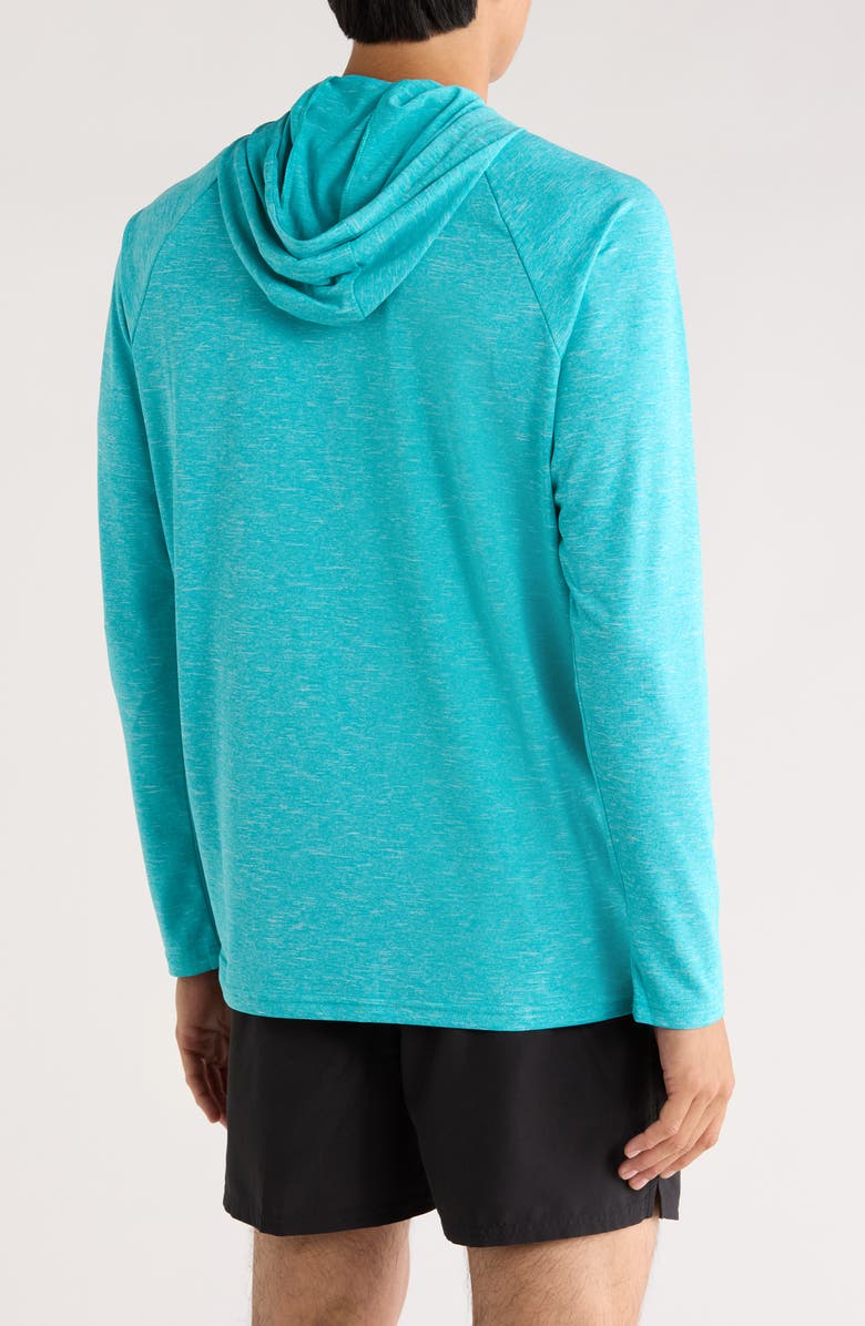 Nike Swim Hydroguard UPF 40+ Long Sleeve Hooded Shirt, Alternate, color, 