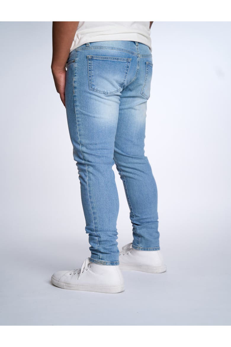 Slim Light Indigo Wash Jeans, Alternate, color, Light Indigo Wash