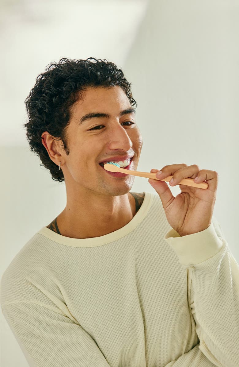 COCOLAB Cocobrush 4-Pack Rainbrow Toothbrush Set, Alternate, color,