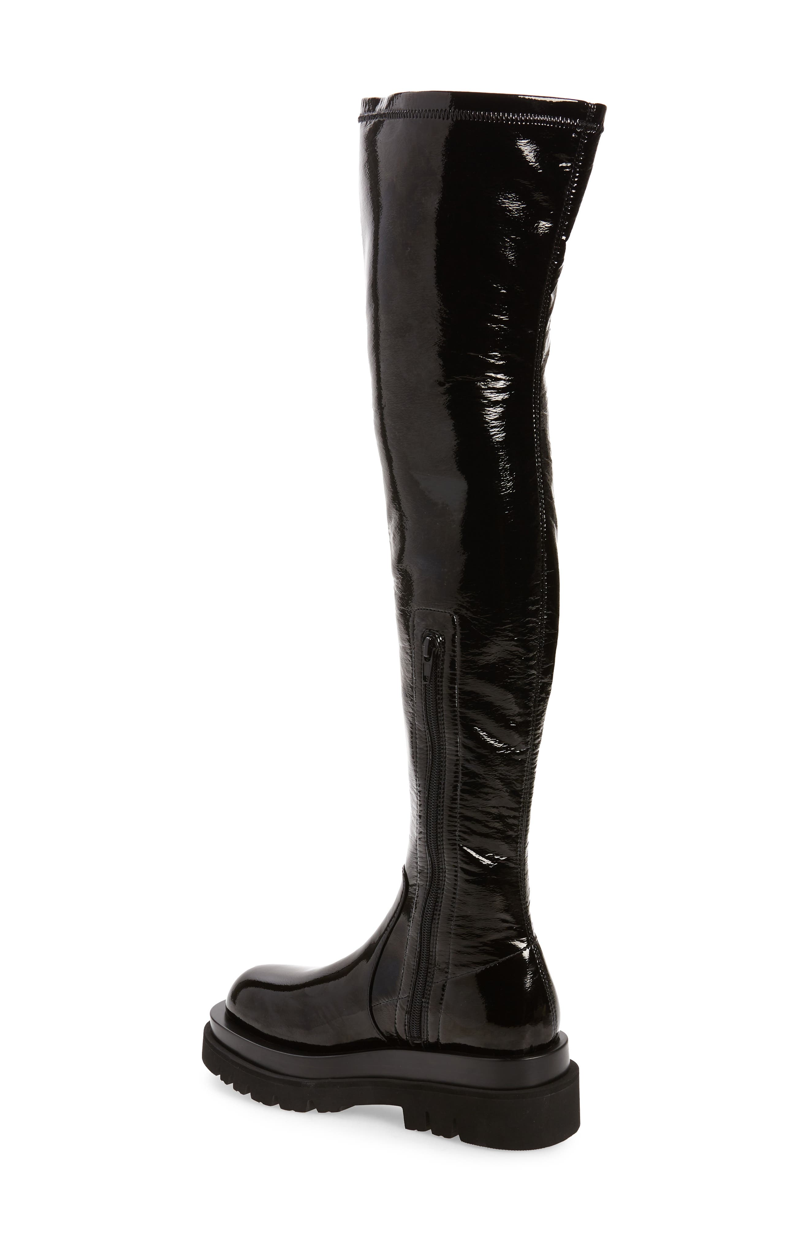 Jeffrey Campbell Tanked Over the Knee Boot, Alternate, color, 