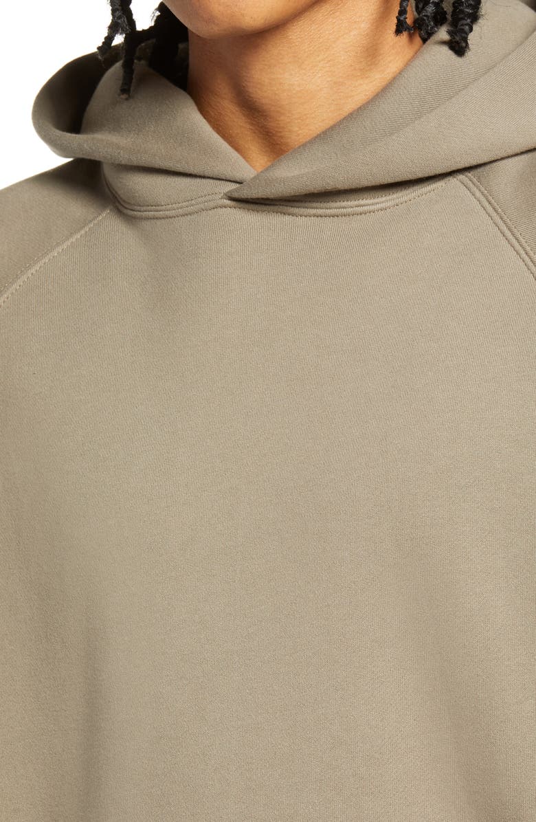 PacSun Fear of God Essentials Unisex Fleece Logo Hoodie, Alternate, color, 