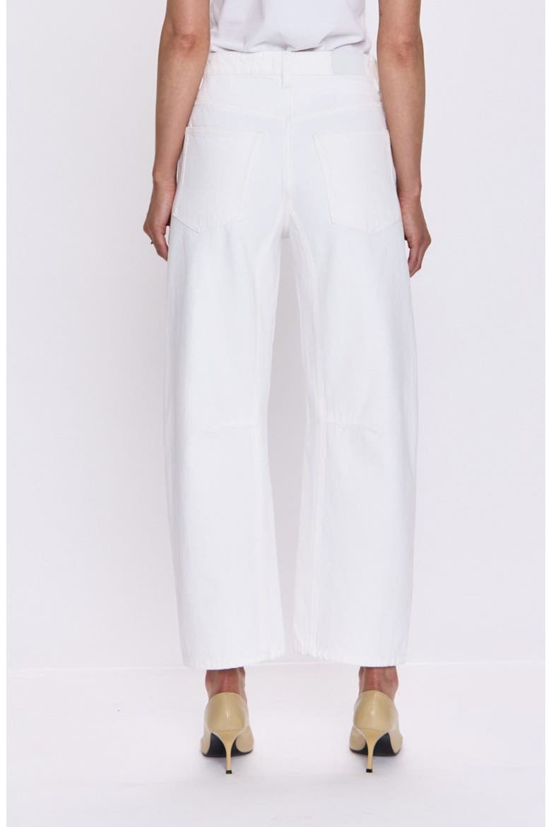 Beau High Rise Crop Jeans, Alternate, color, PAPER WHITE