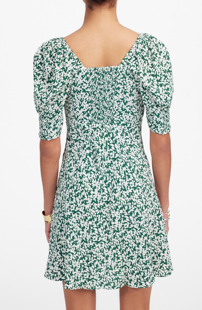 Madewell Seamed V-Neck Minidress, Alternate, color, 