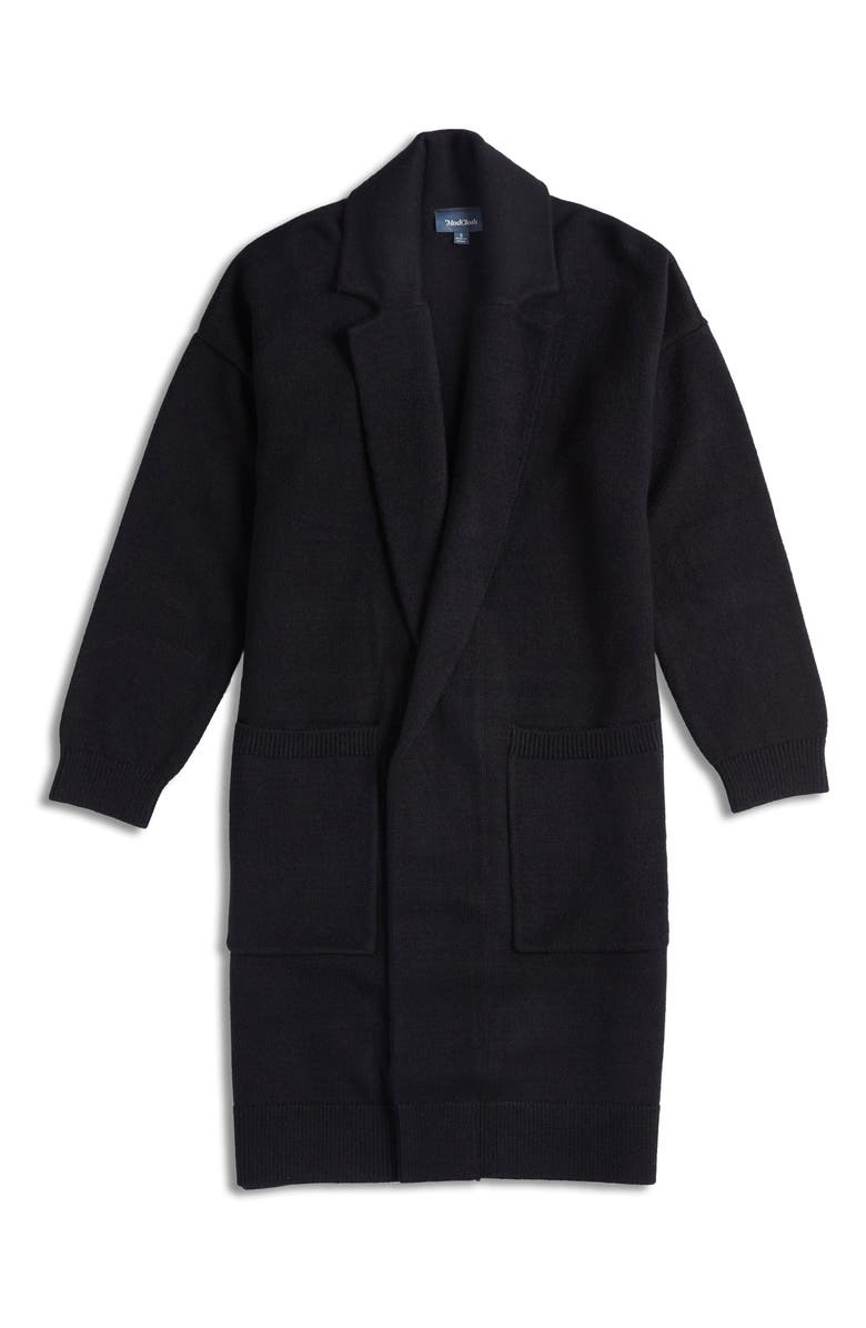 ModCloth Open Front Sweater Coat, Alternate, color,