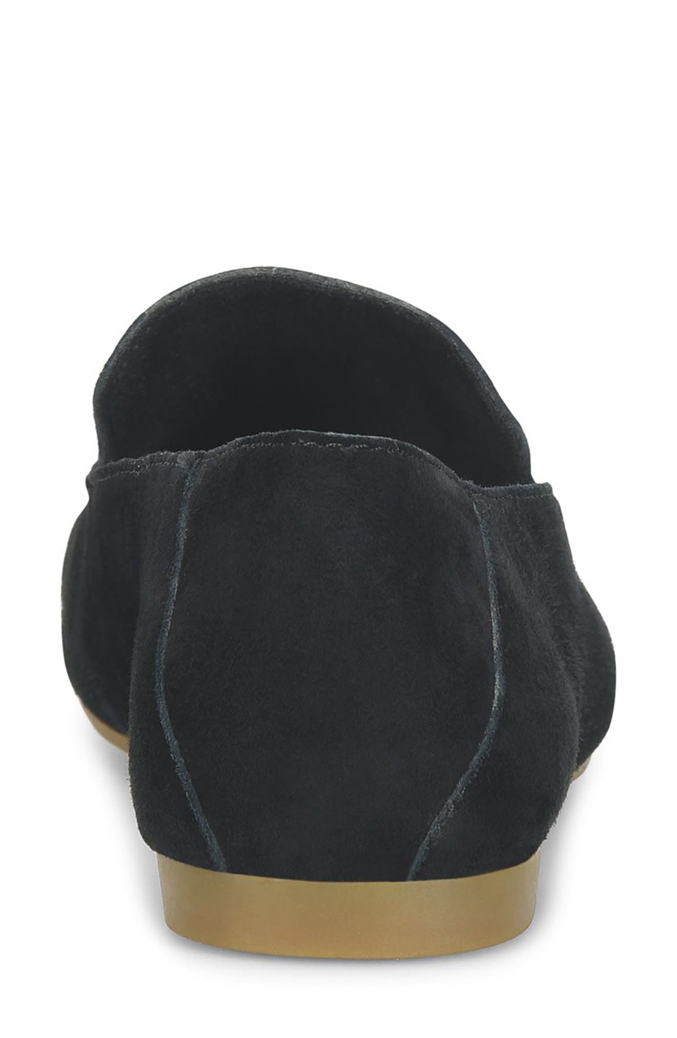 Børn Beacon Loafer, Alternate, color, Black Suede