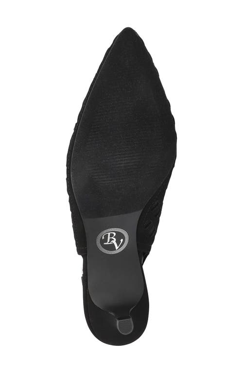 Bella Vita Noel Slingback Pointed Toe Pump In Black