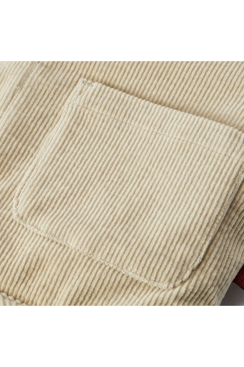 Corduroy  Reversible Jacket, Alternate, color, Beige Chipmunk