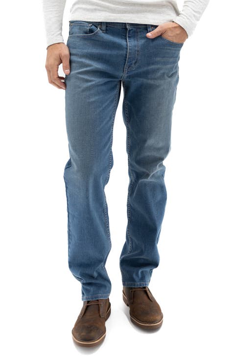 Slim Straight Leg Jeans