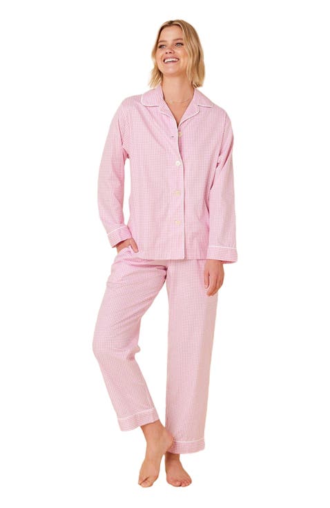 Luxe Pima Pajama Print Set