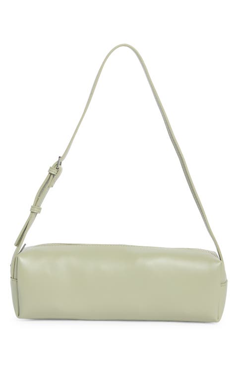 Barrel Water Repellent Shoulder Bag