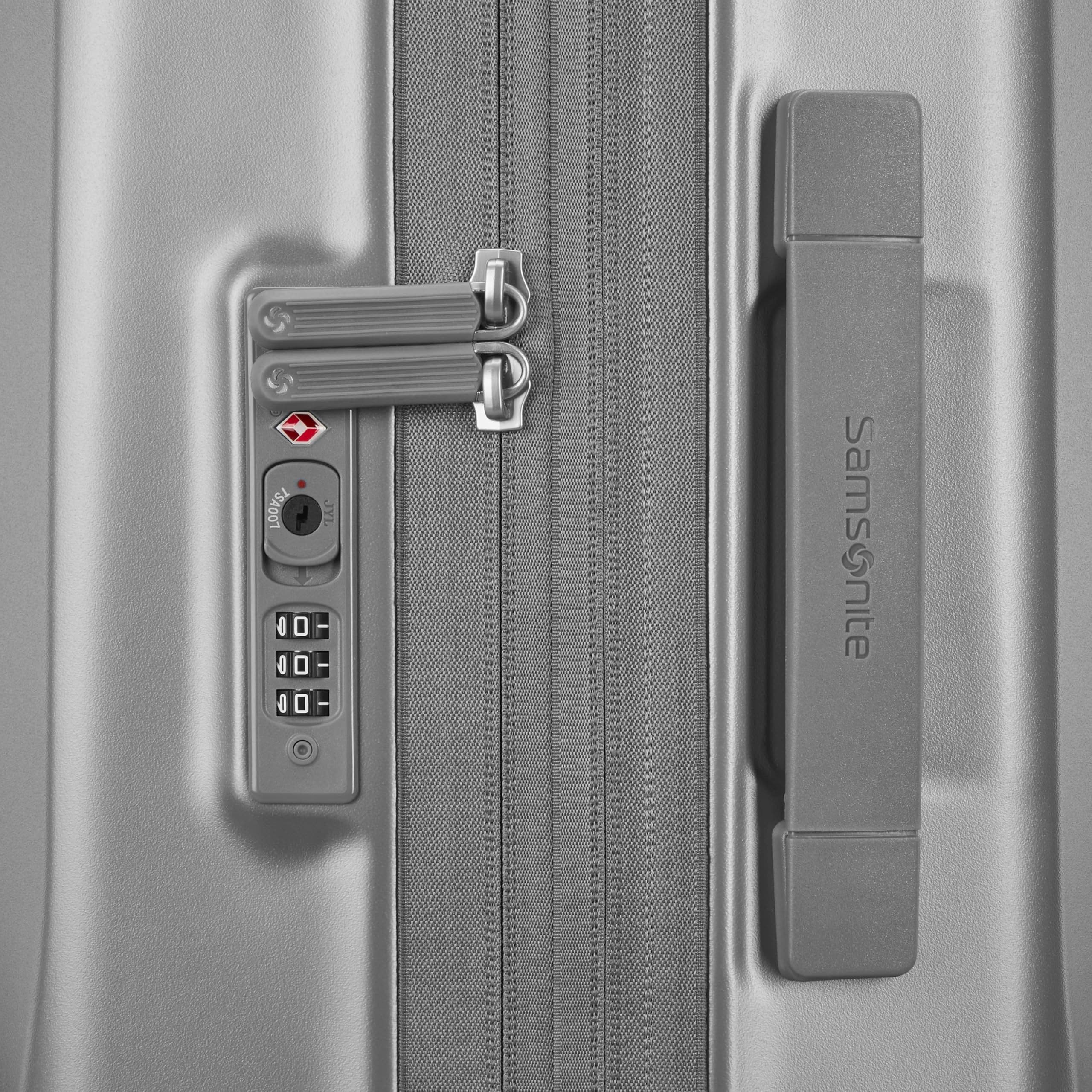 Samsonite Uplift Hardside Carry On Spinner, Alternate, color, Silver Shimmer