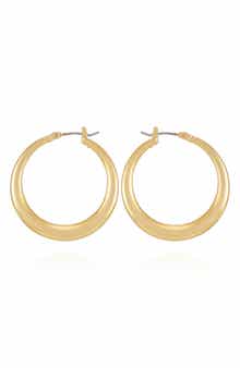 Vince Camuto Tapered Hoop Earrings