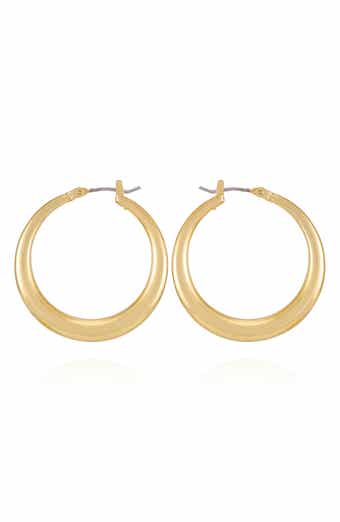 Vince Camuto Tapered Hoop Earrings