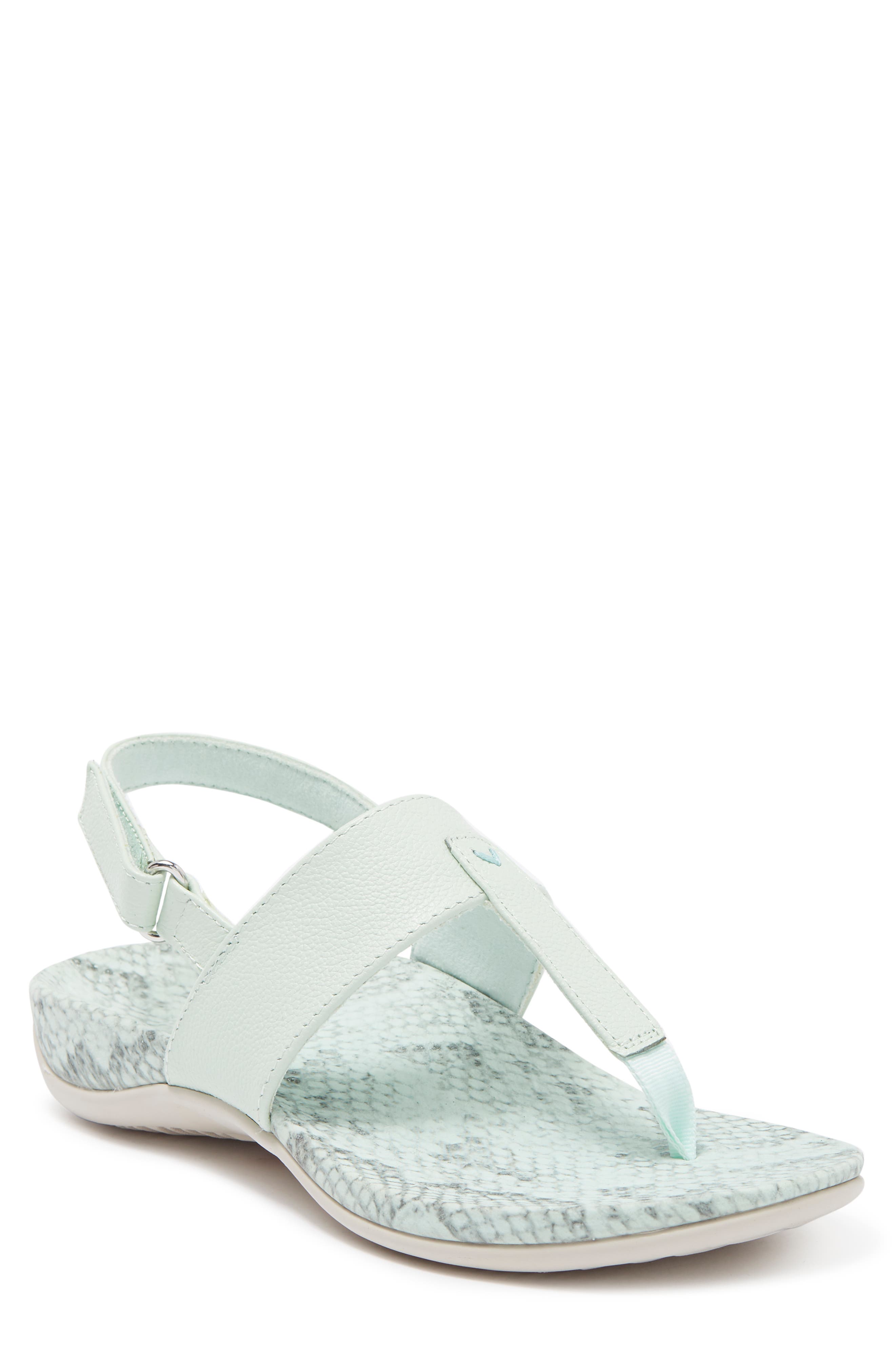 Tala Leather Sandal, Main, color, SEAFOAM