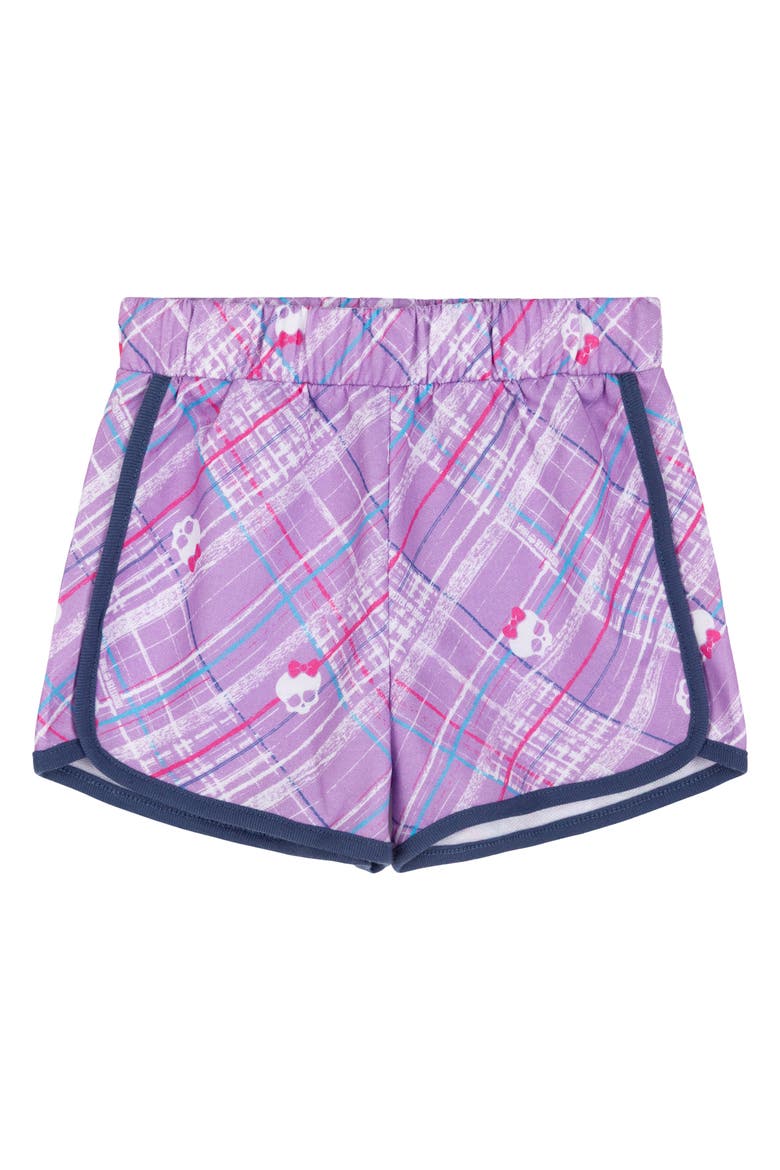 2-Piece Tee and Dolphin Shorts Set, Alternate, color, Slate Blue Lilac