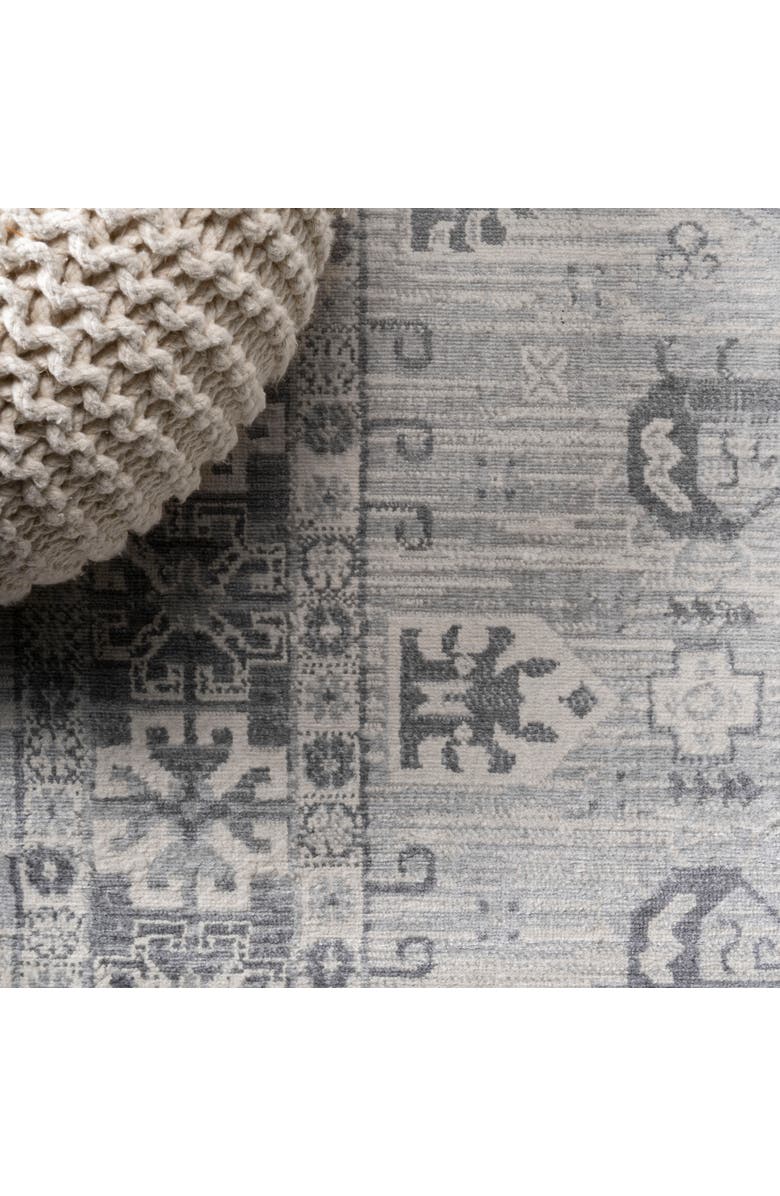 JONATHAN Y Modern Persian Vintage Medallion Round Area Rug, Alternate, color, 