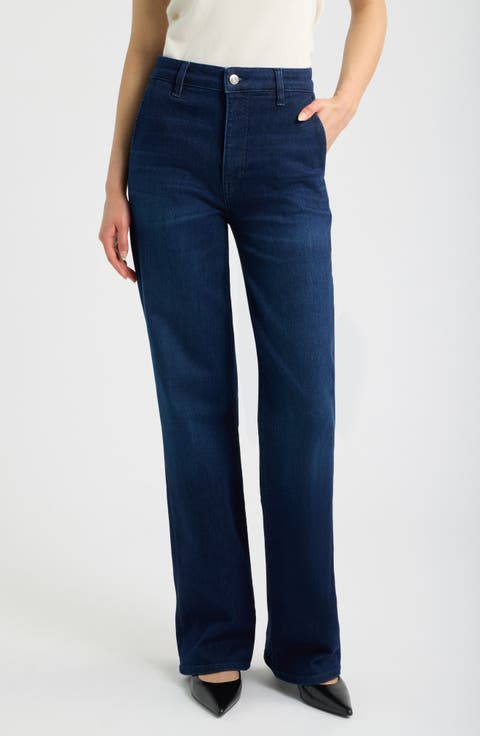 The High Waist Straight Leg Trouser Jeans