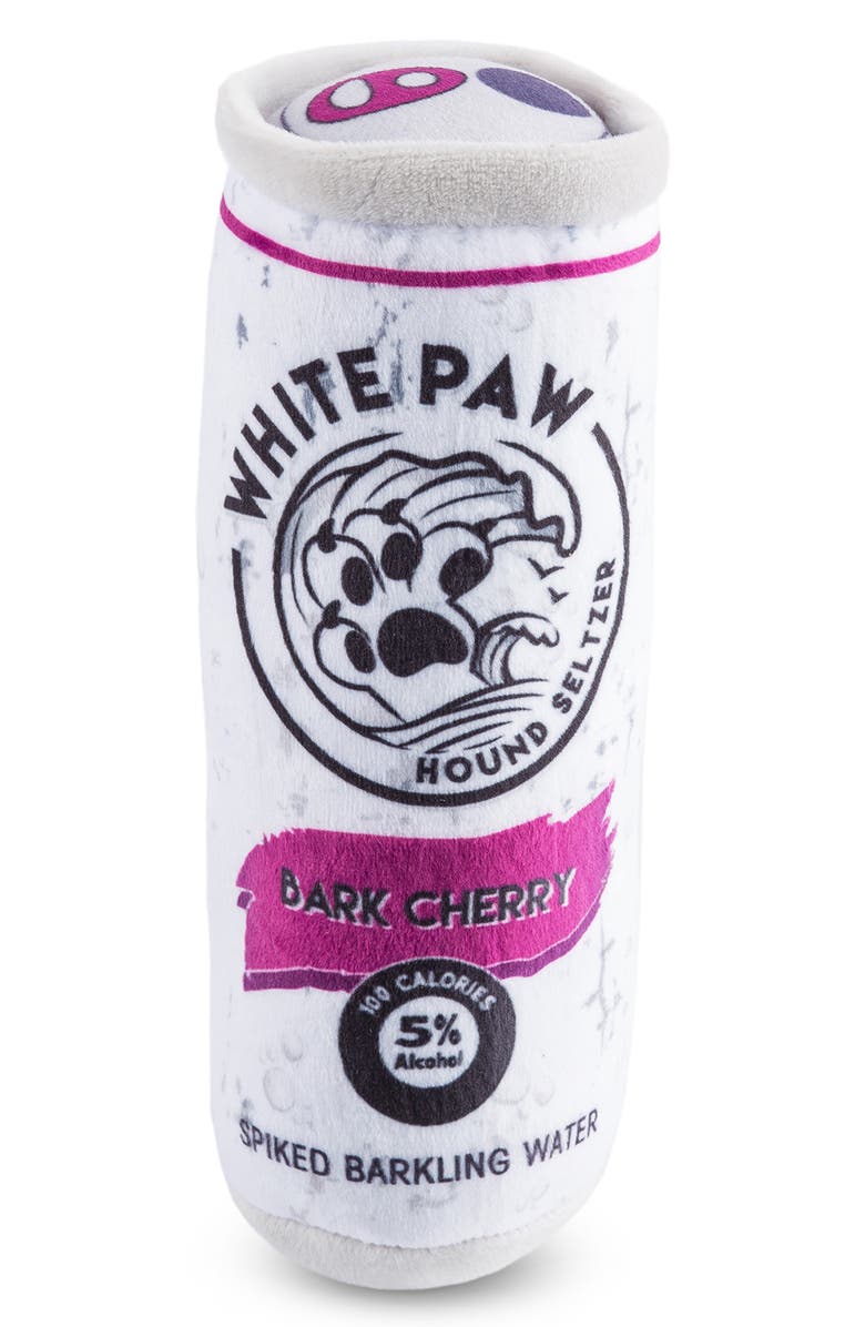 Haute Diggity Dog White Paw Dog Toy, Main, color, 
