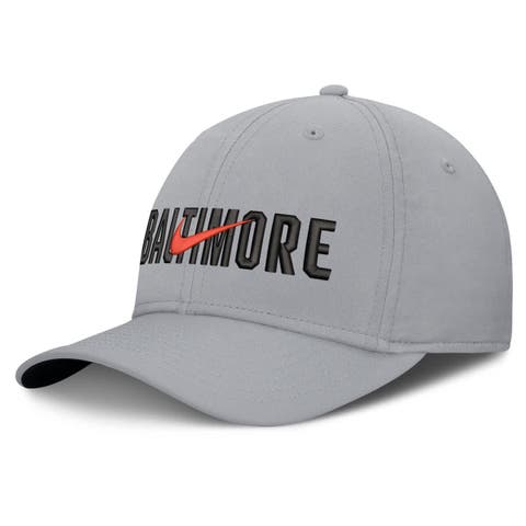 Men's Nike  Gray Baltimore Orioles Primetime Rise Dri-FIT Flex Hat