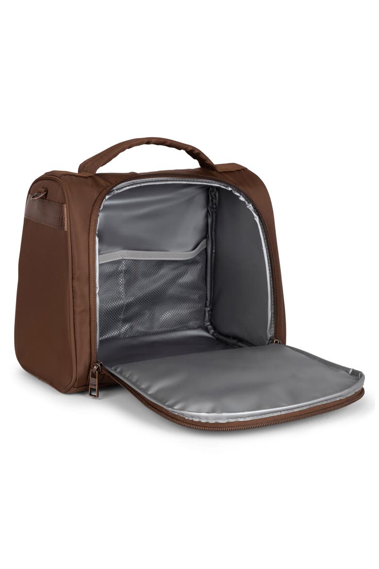 Insulated Twill Bottle Bag, Alternate, color, ESPRESSO